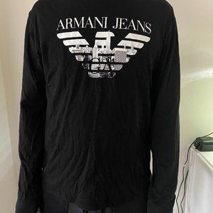 Armani Jeans Black Shirt (It's a shirt)